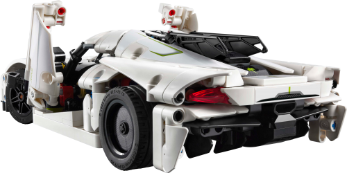 LEGO Technic Koenigsegg Jesko Absolut vit hyperbil 42184