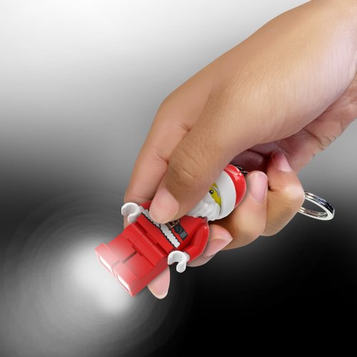 LEGO Nyckelring med lampa Jultomte 5007808