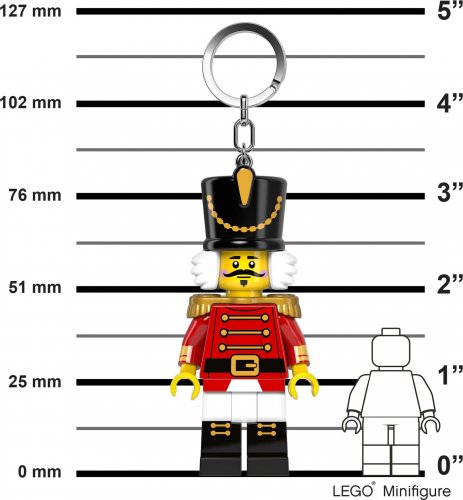 LEGO Nyckelring med lampa Nötknäppare 5008989