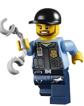 LEGO Minifigurer Polis 600062
