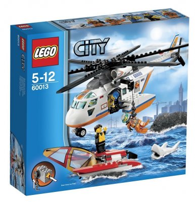 LEGO City Kustbevakningens helikopter 60013