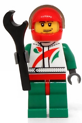 LEGO Minifigurer Rallyförare 18