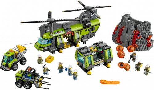 LEGO City Volcano Heavy lift Helicopter 60125