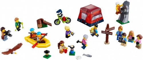 LEGO City Figurpaket Utomhusäventyr 60202