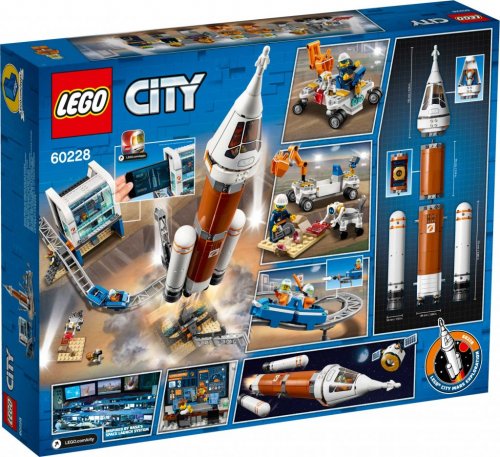 LEGO City Rymdraket och uppskjutningskontroll 60228