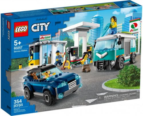 LEGO City Bensinstation 60257
