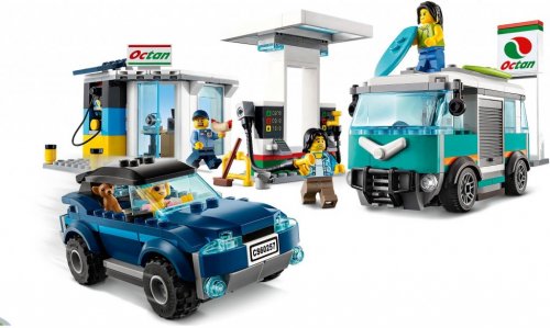 LEGO City Bensinstation 60257