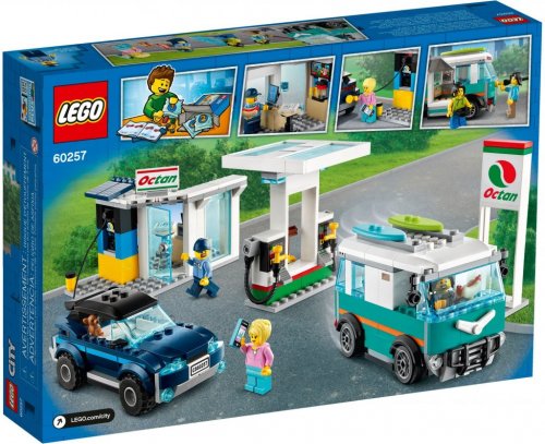 LEGO City Bensinstation 60257