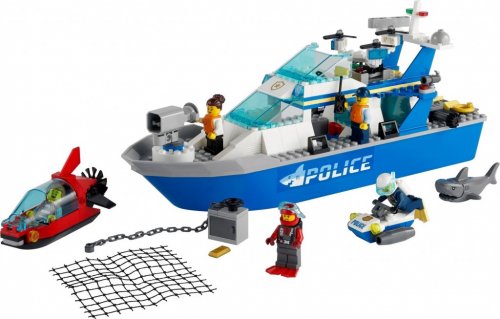 LEGO City Polispatrullbåt 60277