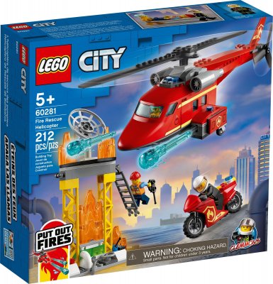 LEGO City Brandräddningshelikopter 60281
