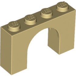 LEGO Arch 1x4x2 Beige B0149-6031057