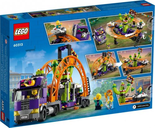 LEGO City Lastbil med åkattraktion 60313