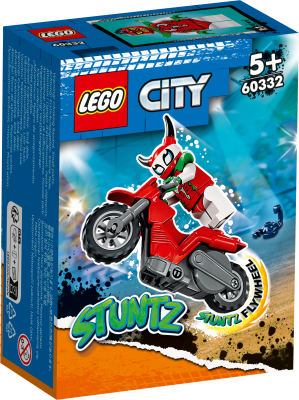 LEGO City Våghalsig skorpionstuntcykel 60332