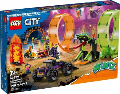 LEGO City Stuntarena med dubbelloop 60339