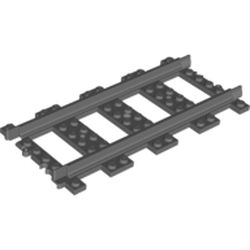 LEGO Järnväg Rak 16M Mörkgrå B9033-6037688 | Lego | Bra Leksaker