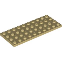 LEGO Plate 4x10 Beige 6037834-B2876 | Lego | Bra Leksaker