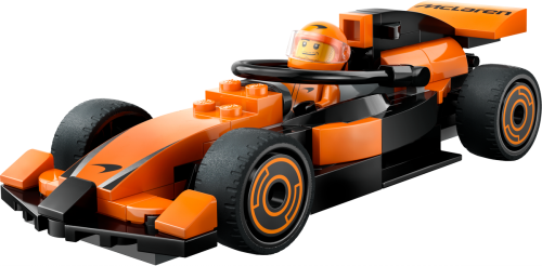 LEGO City F1 förare med McLaren racerbil 60442