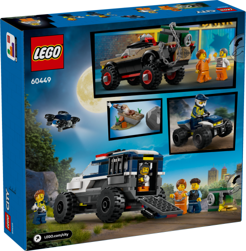 LEGO City Polisens terrängbilsjakt 60449