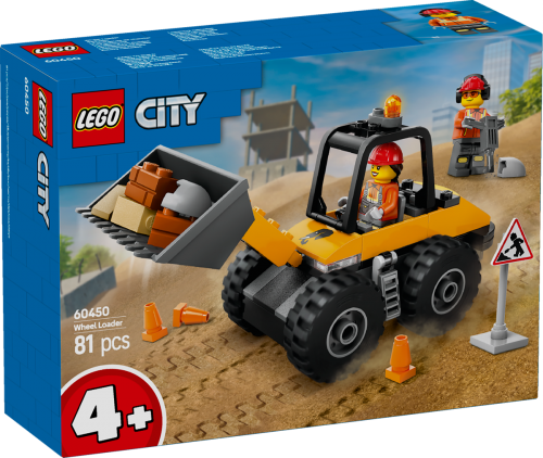 LEGO City 4+ Gul hjullastare 60450