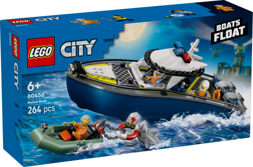 LEGO City Polisens båtjakt 60456