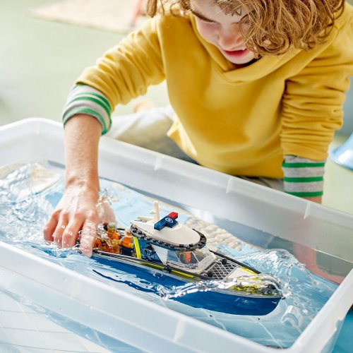 LEGO City Polisens båtjakt 60456