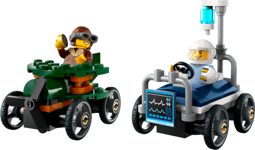 LEGO City Flygplan mot sjukhussäng racingpaket 60459