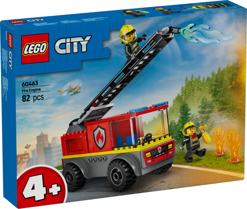 LEGO City 4+ Brandbil med stege 60463