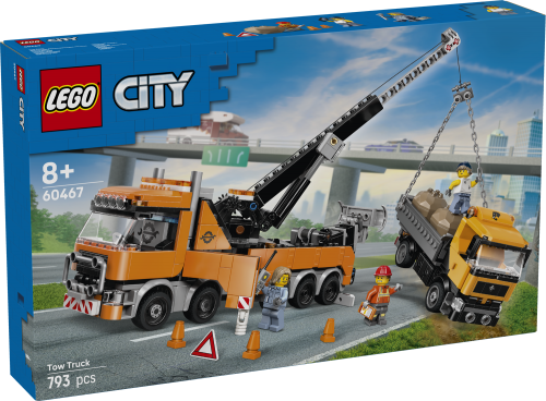 LEGO City Tung bärgningsbil med kran 60467