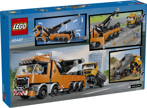LEGO City Tung bärgningsbil med kran 60467
