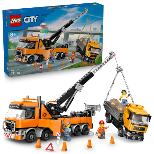 LEGO City Tung bärgningsbil med kran 60467