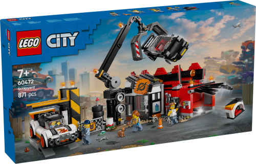 LEGO City Skrotupplag med bilar 60472
