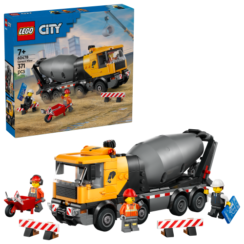 LEGO City Cementblandare 60478 | Lego | Bra Leksaker