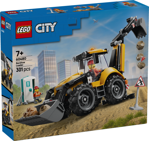 LEGO City Gul grävlastare 60480