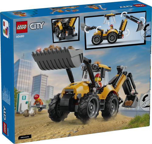 LEGO City Gul grävlastare 60480
