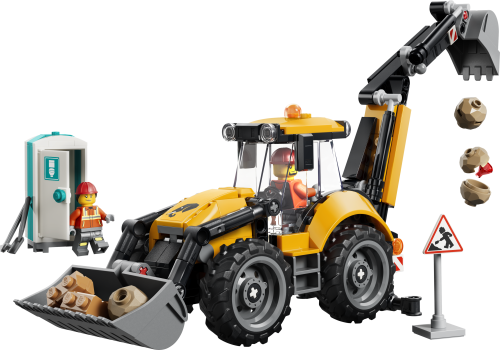 LEGO City Gul grävlastare 60480