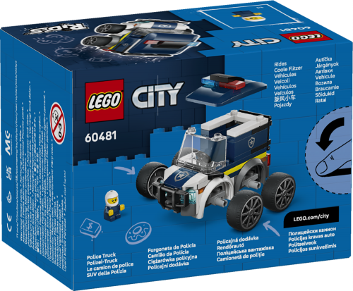 LEGO City Fordon polisbil 60481