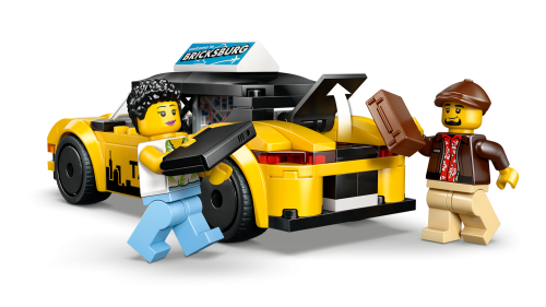 LEGO City Gul taxi 60487
