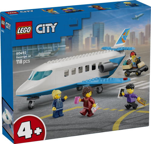 LEGO City 4+ Passagerarjet 60492