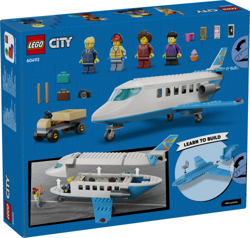 LEGO City 4+ Passagerarjet 60492