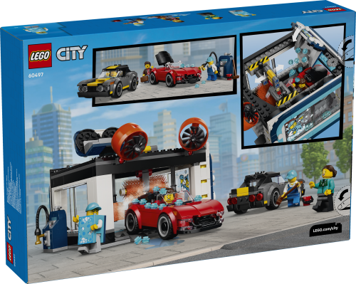 LEGO City Automatisk biltvätt 60497