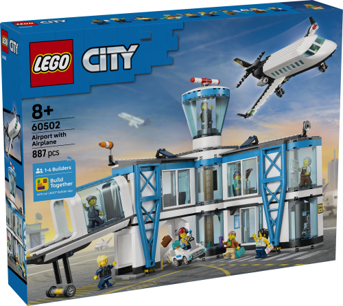 LEGO City Flygplats med flygplan 60502