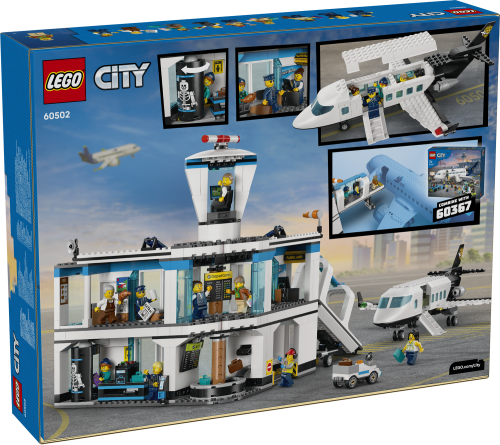 LEGO City Flygplats med flygplan 60502