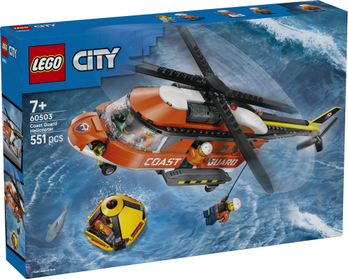 LEGO City Kustbevakningens helikopter 60503