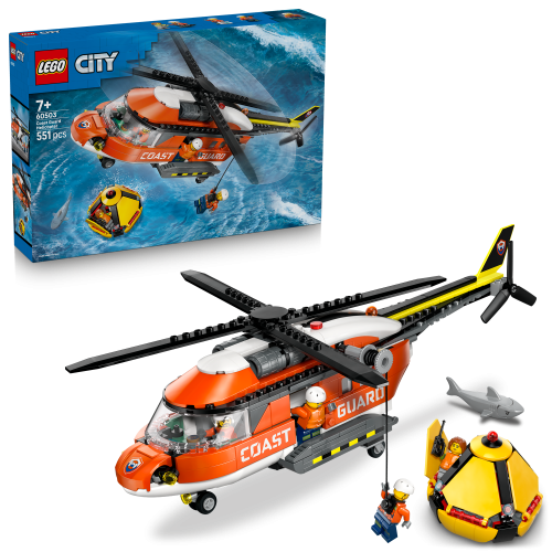 LEGO City Kustbevakningens helikopter 60503 | Lego | Bra Leksaker
