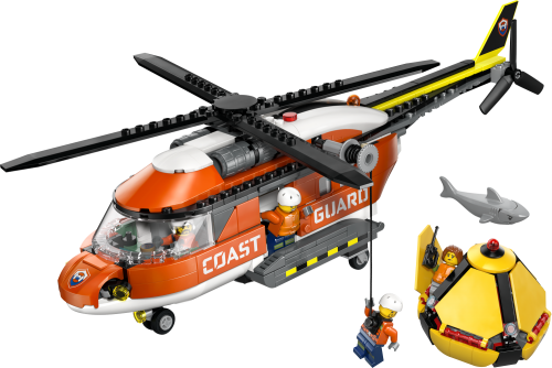 LEGO City Kustbevakningens helikopter 60503