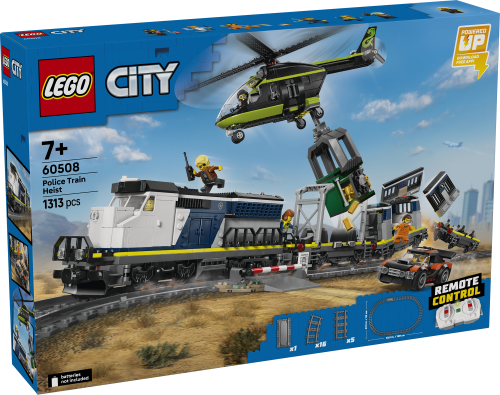 LEGO City Polis tågrån 60508