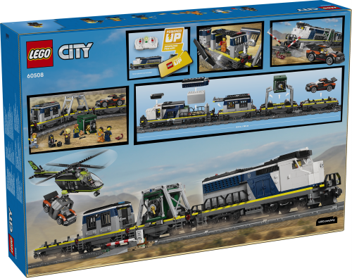 LEGO City Polis tågrån 60508