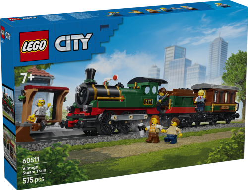 LEGO City Gammaldags ångtåg 60511
