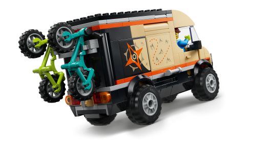 LEGO City Äventyrsbil med mountainbikes 60512