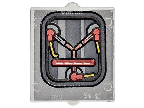 LEGO Glas 1x2x2 Wires Transparent R0938-6585378